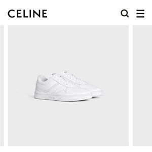 CELINE TRAINER LOW LACE-UP SNEAKER IN CALFSKIN
OPTIC WHITE